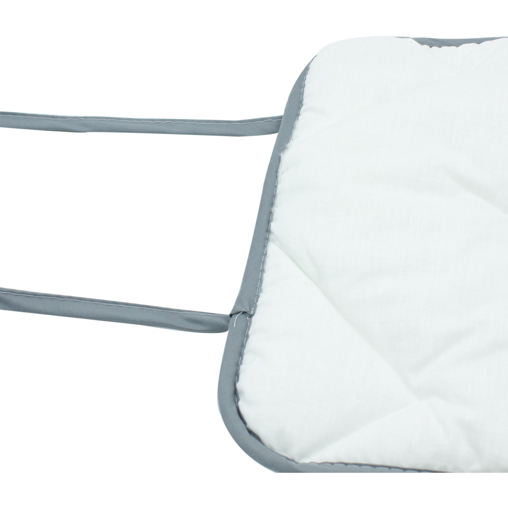 Подушка на стілець MirSon Бязь Royal Pearl Line 40х40 см (2200006185826) - зображення 1