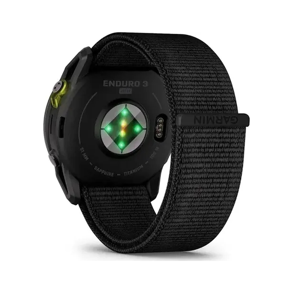 Смарт-годинник Garmin Enduro 3, Crbn Gry DLC Ti w/Blk Sport Loop Band, GPS (010-02751-01) - зображення 6