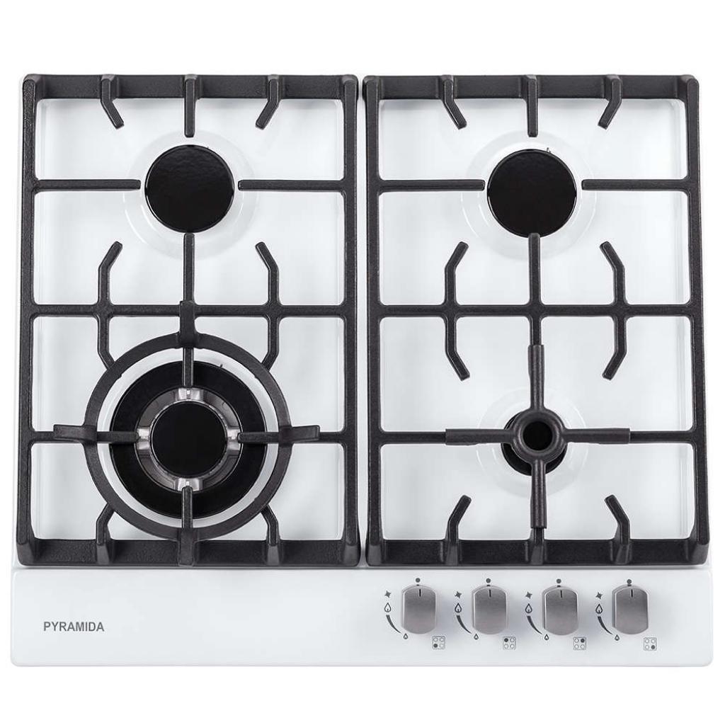 Варочна поверхня Pyramida PFE 643 WHITE LUXE - зображення 3