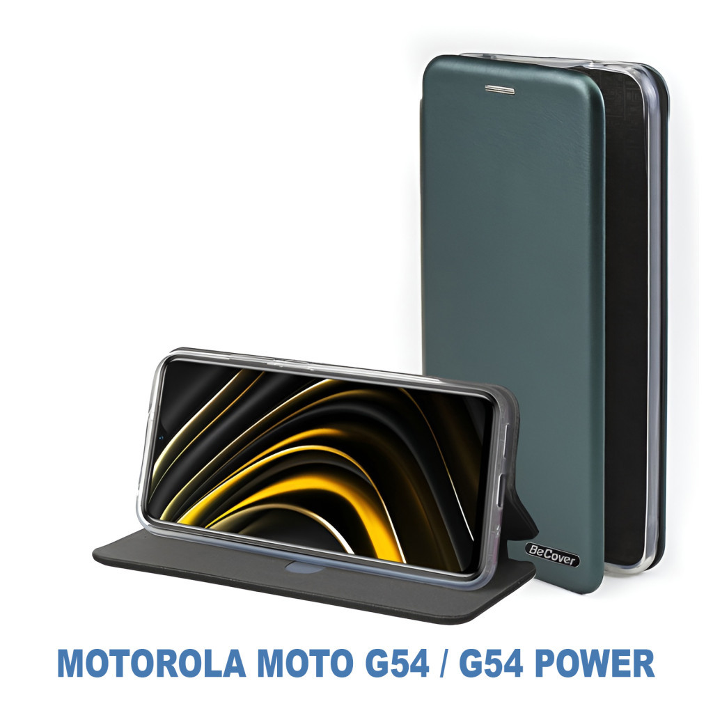 Чохол до мобільного телефона BeCover Exclusive Motorola Moto G54 / G54 Power Dark Green (710233) - зображення 6