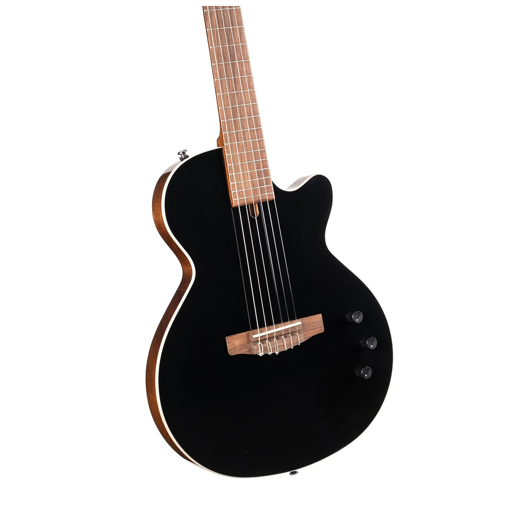 Silent-гітара Cort Sunset Nylectric II Black - зображення 4