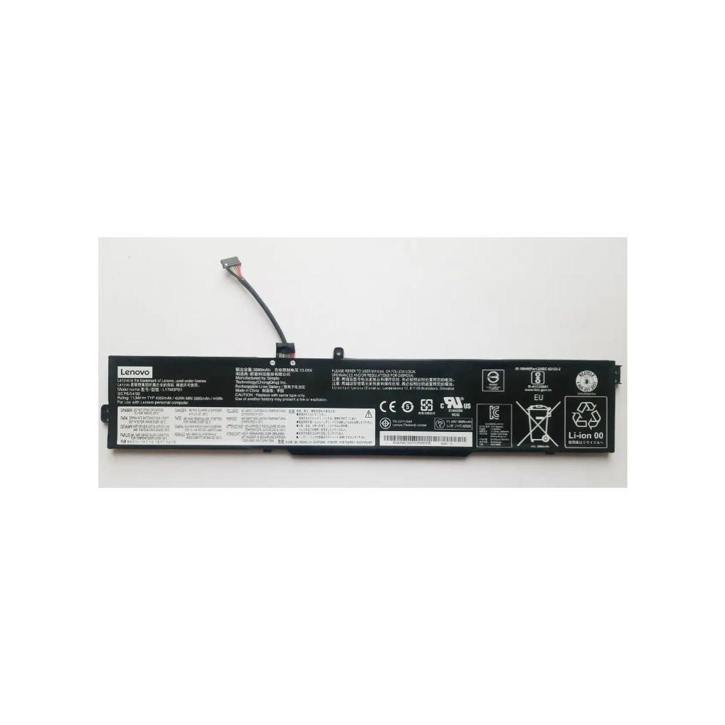 Акумулятор до ноутбука Lenovo IdeaPad 330-15 L17M3PB1, 4000mAh (45Wh), 3cell, 11.34V, Li-ion (A47704) - зображення 1