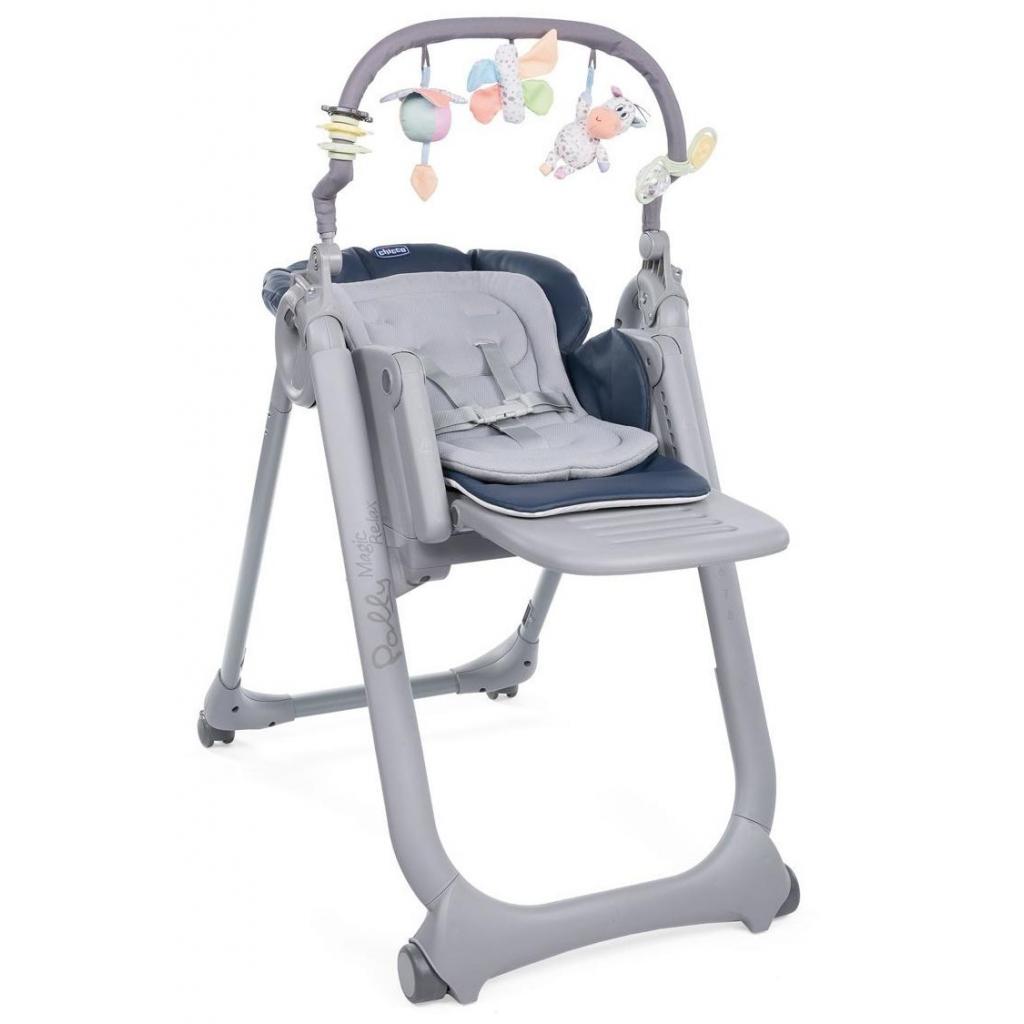 Стілець для годування Chicco Polly Magic RELAX синій (79502.39) - зображення 1
