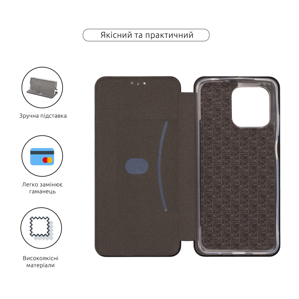 Чохол до мобільного телефона Armorstandart G-Case Motorola G15 Black (ARM82971) - зображення 3