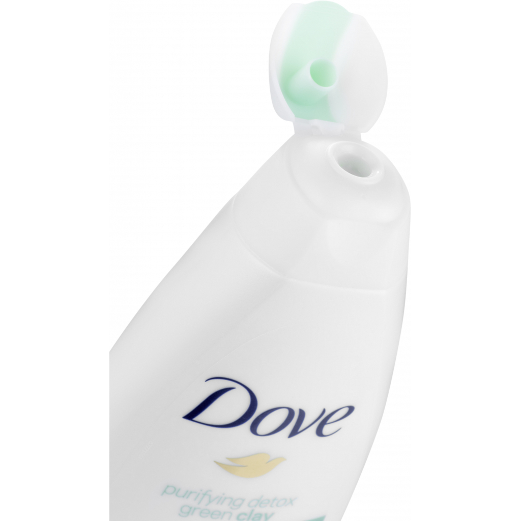 Гель для душу Dove Очищення із зеленою глиною 250 мл (8717163684818) - зображення 3