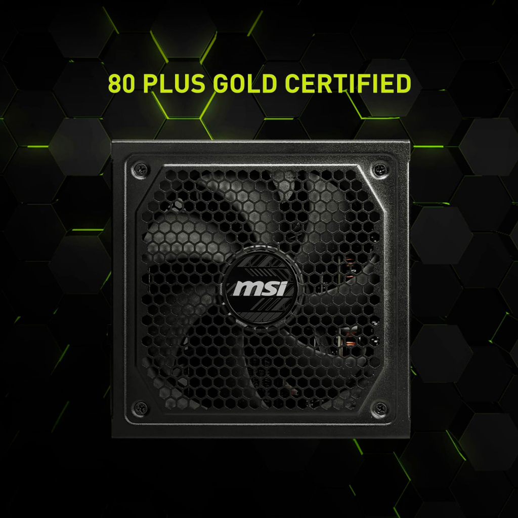 Блок живлення MSI 1000W (MAG A1000GL PCIE5) - зображення 6
