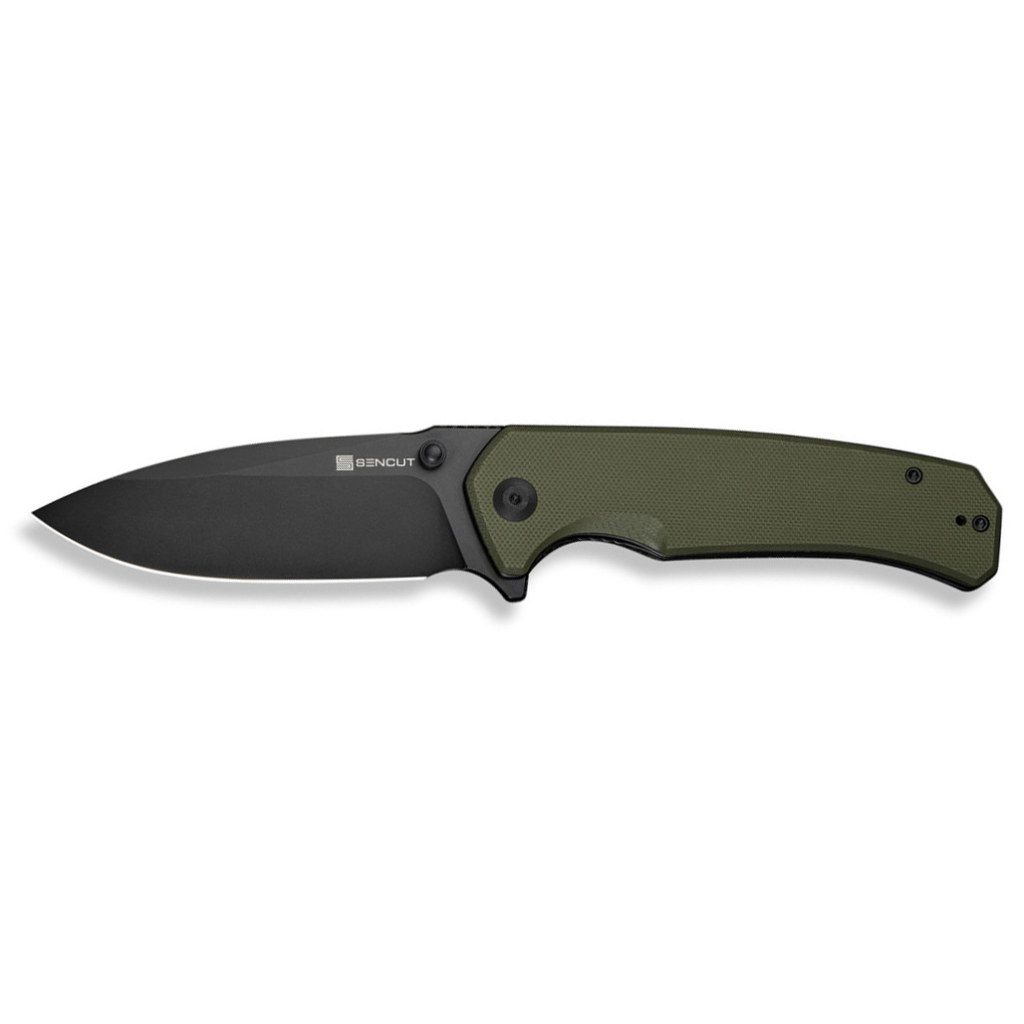 Ніж Sencut Skarnax, Darkwash, зелений G10 (S24025-2) - зображення 1