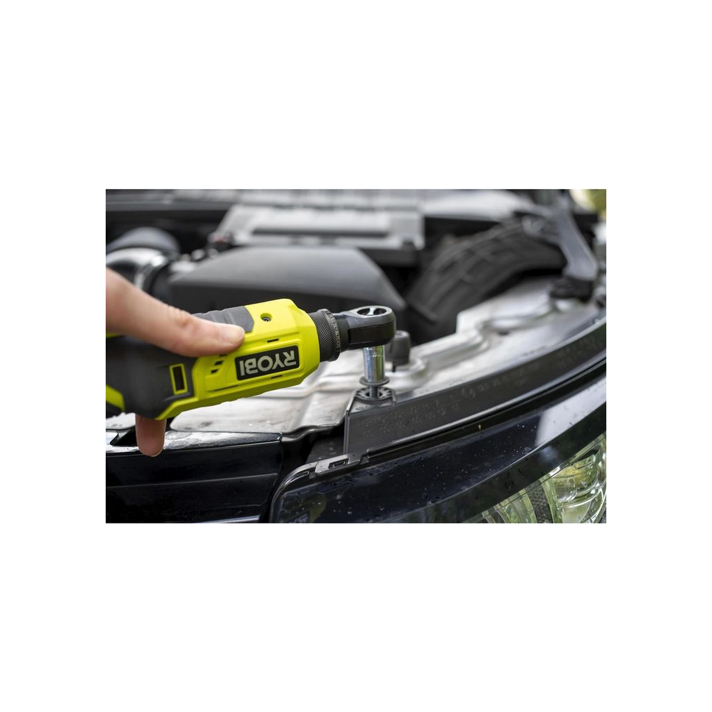 Тріскачка Ryobi акумуляторна R18RW2-0, 18В ONE+, квадрат 1/4", 60Нм (без АКБ та ЗП) (5133004833) - зображення 4