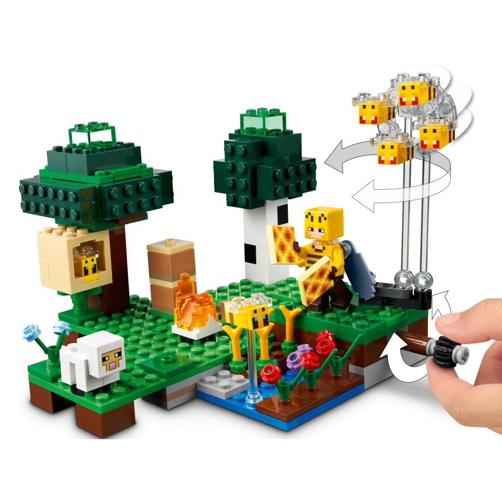 Конструктор LEGO Minecraft Бджолина ферма 238 деталей (21165) - зображення 8
