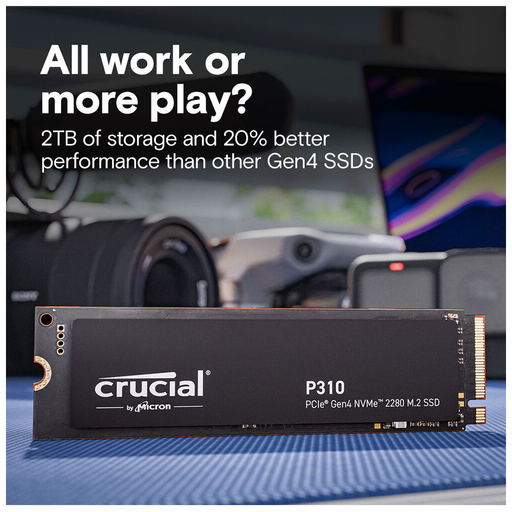Накопичувач SSD M.2 2280 1TB P310 Micron (CT1000P310SSD8) - зображення 4