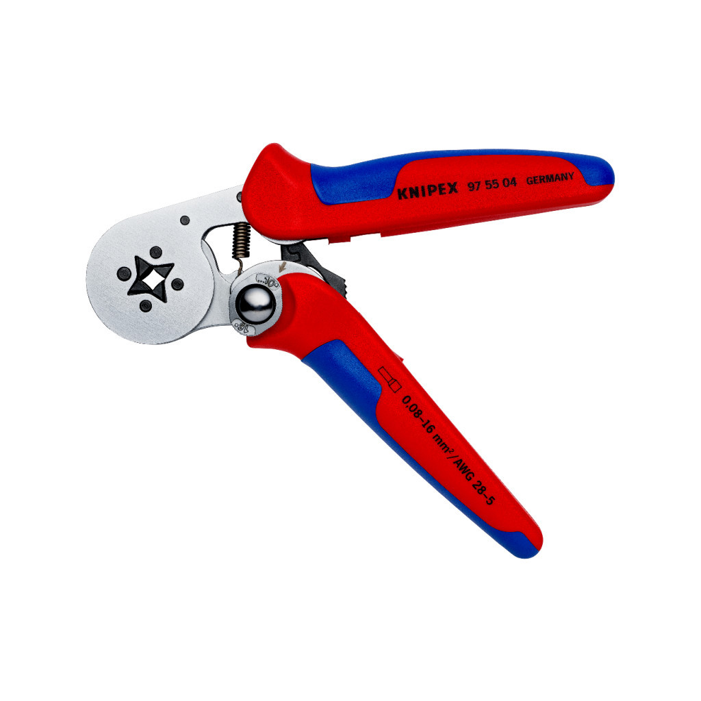 Затиск для клем KNIPEX для контактних гільз, квадратний обжим (97 55 04) - зображення 3