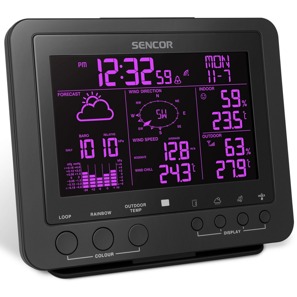 Метеостанція Sencor SWS9700 - зображення 11