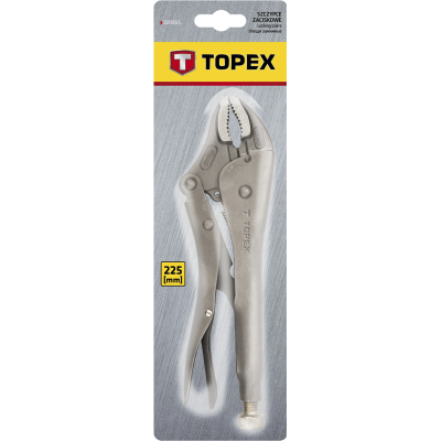 Кліщі Topex затискні, 225 мм, закруглені губки (32D855) - зображення 2