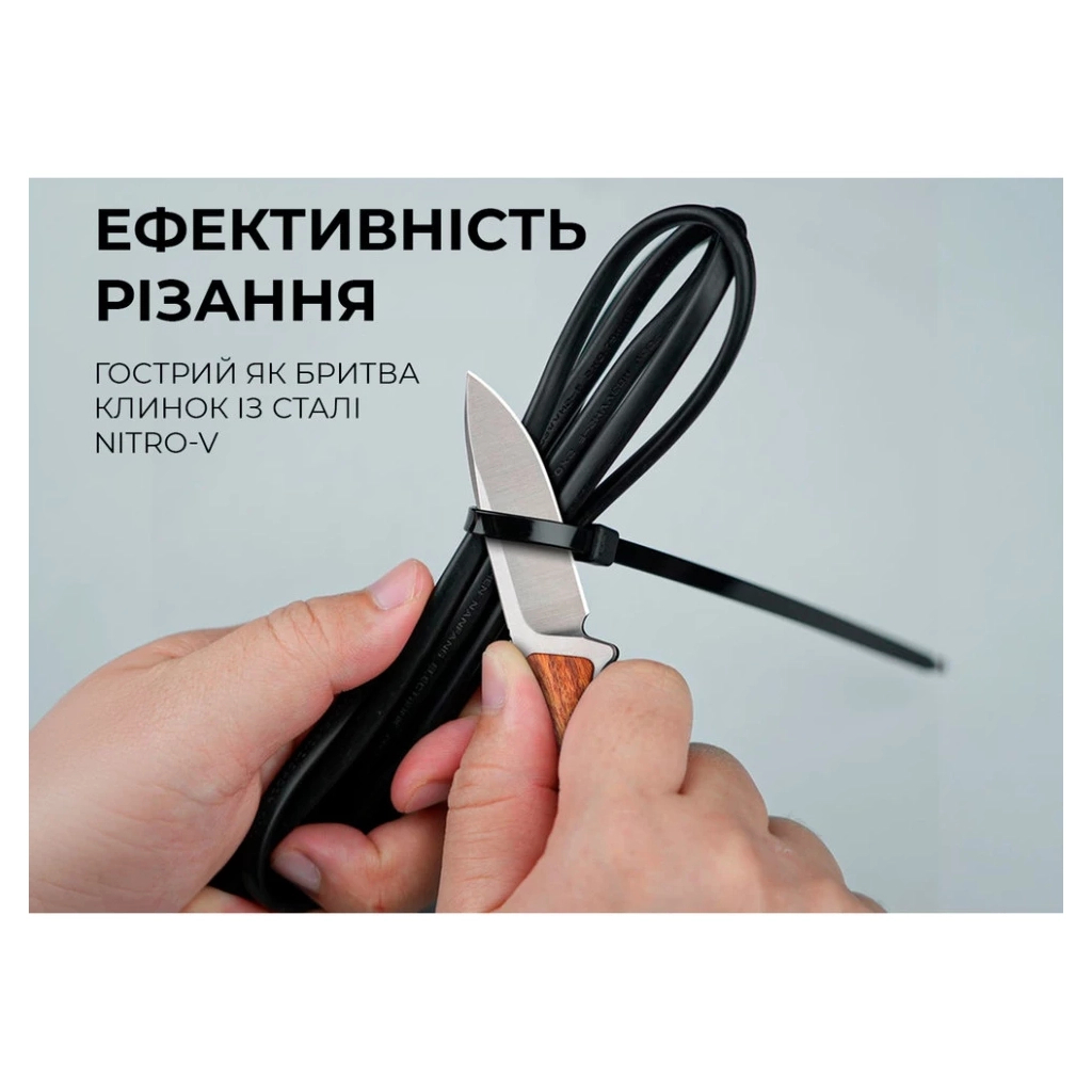 Ніж Civivi Mini Elementum Fixed Blade Wood (C23010-4) - зображення 11