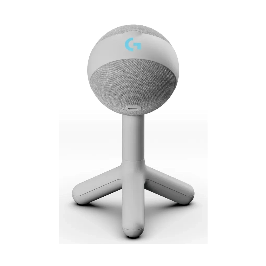 Мікрофон Logitech G Yeti Orb RGB Gaming Mic with Lightsync Off-White (988-000558) - зображення 5