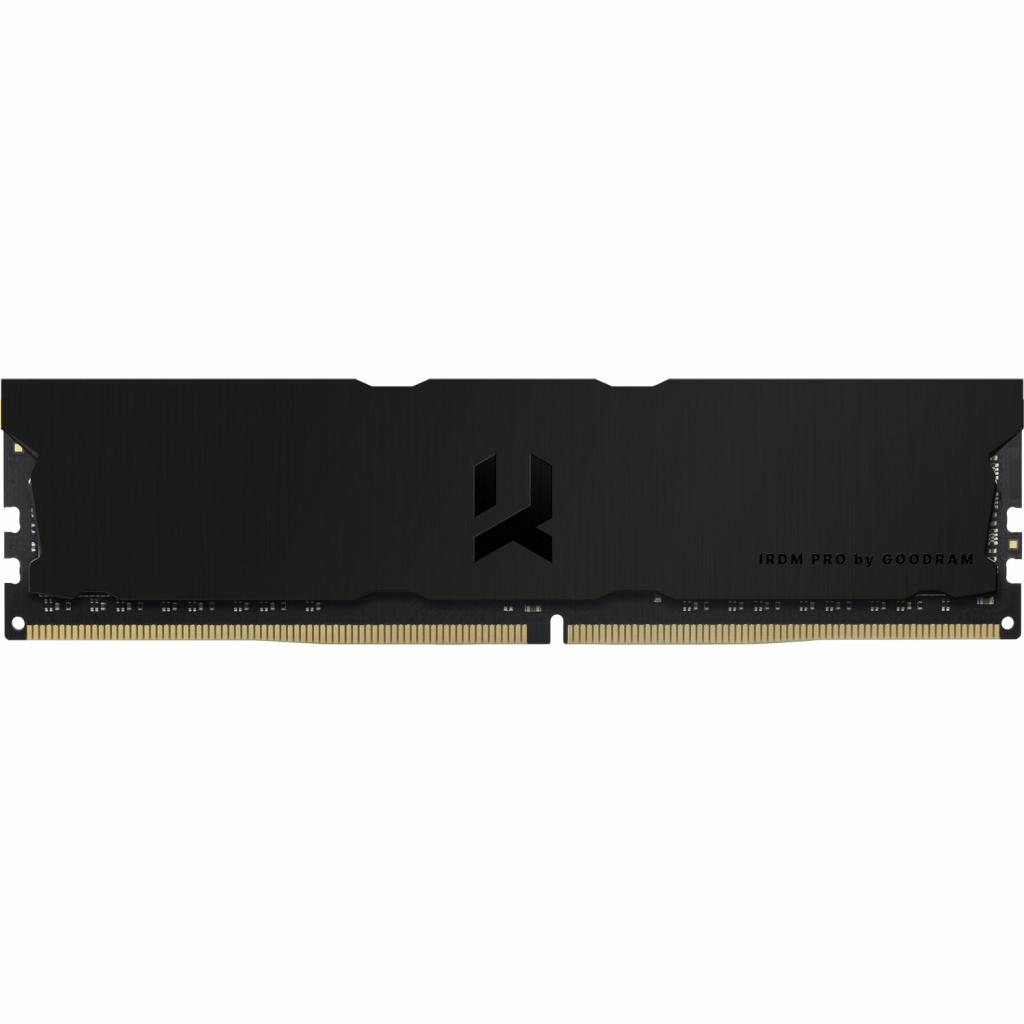 Модуль пам'яті для комп'ютера DDR4 8GB 3600 MHz Iridium Pro Deep Black Goodram (IRP-K3600D4V64L18S/8G) - зображення 1