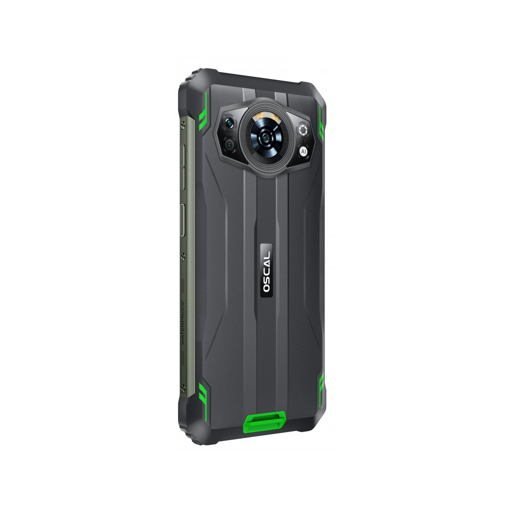 Мобільний телефон Oscal S80 6/128GB Green - зображення 5