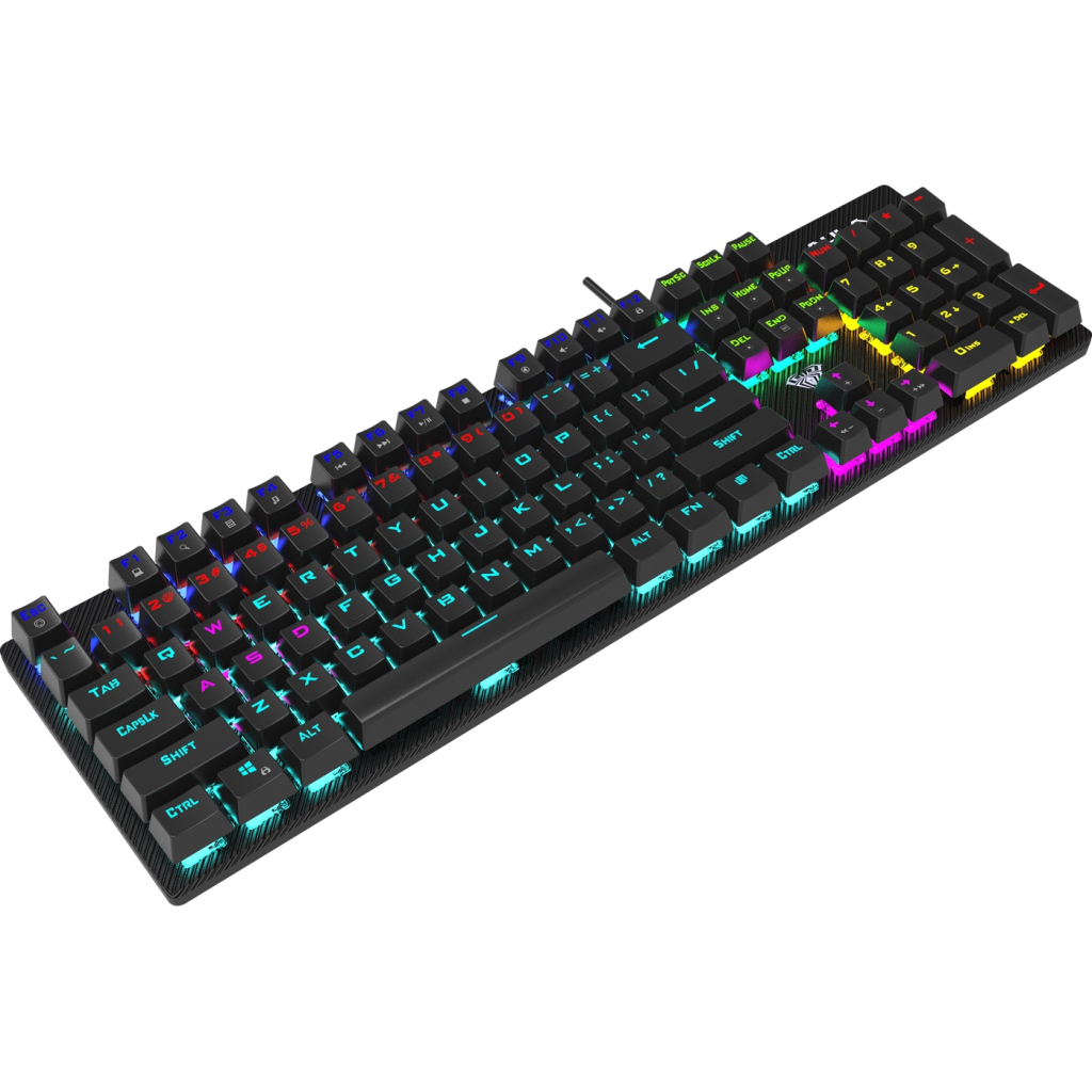 Клавіатура Aula S2022 Keycap KRGD Blue USB UA Black (6948391240527) - зображення 6