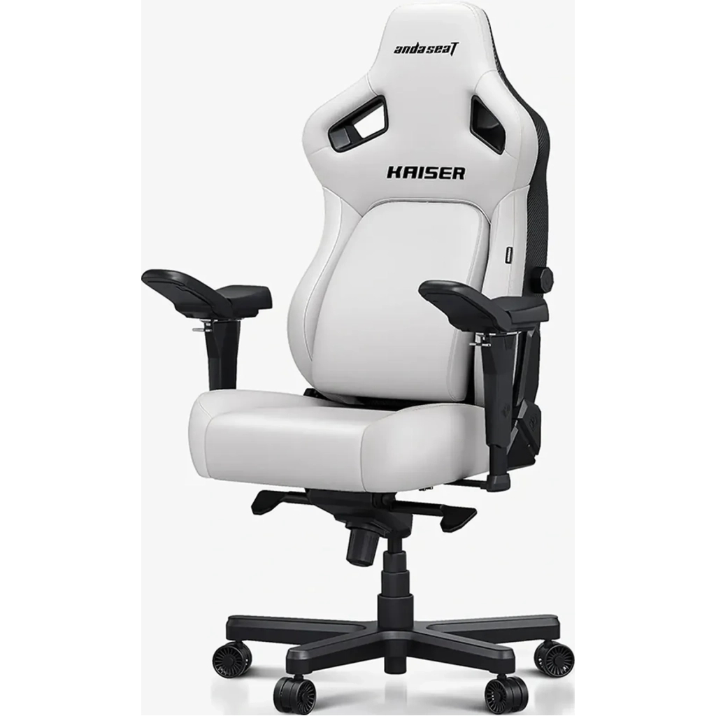 Крісло ігрове Anda Seat Kaiser 4 Size XL White (AD12YDDC-XLL-20-W-PV/C) - зображення 1