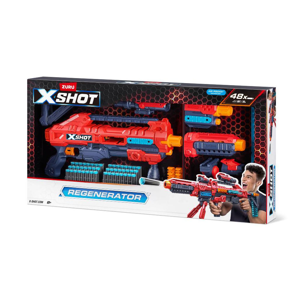 Іграшкова зброя Zuru Бластер X-Shot Excel Regenerator (36173R) - зображення 4