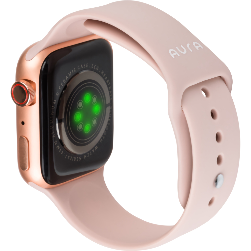 Смарт-годинник AURA X2 Pro 44mm Pink (SWAX244P) - зображення 3