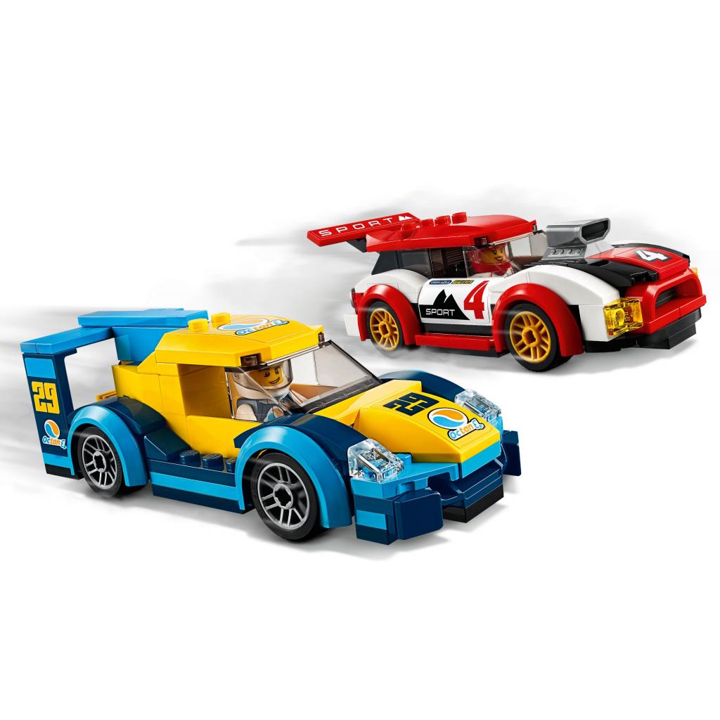 Конструктор LEGO City Гоночні автомобiлі 190 деталей (60256) - зображення 4