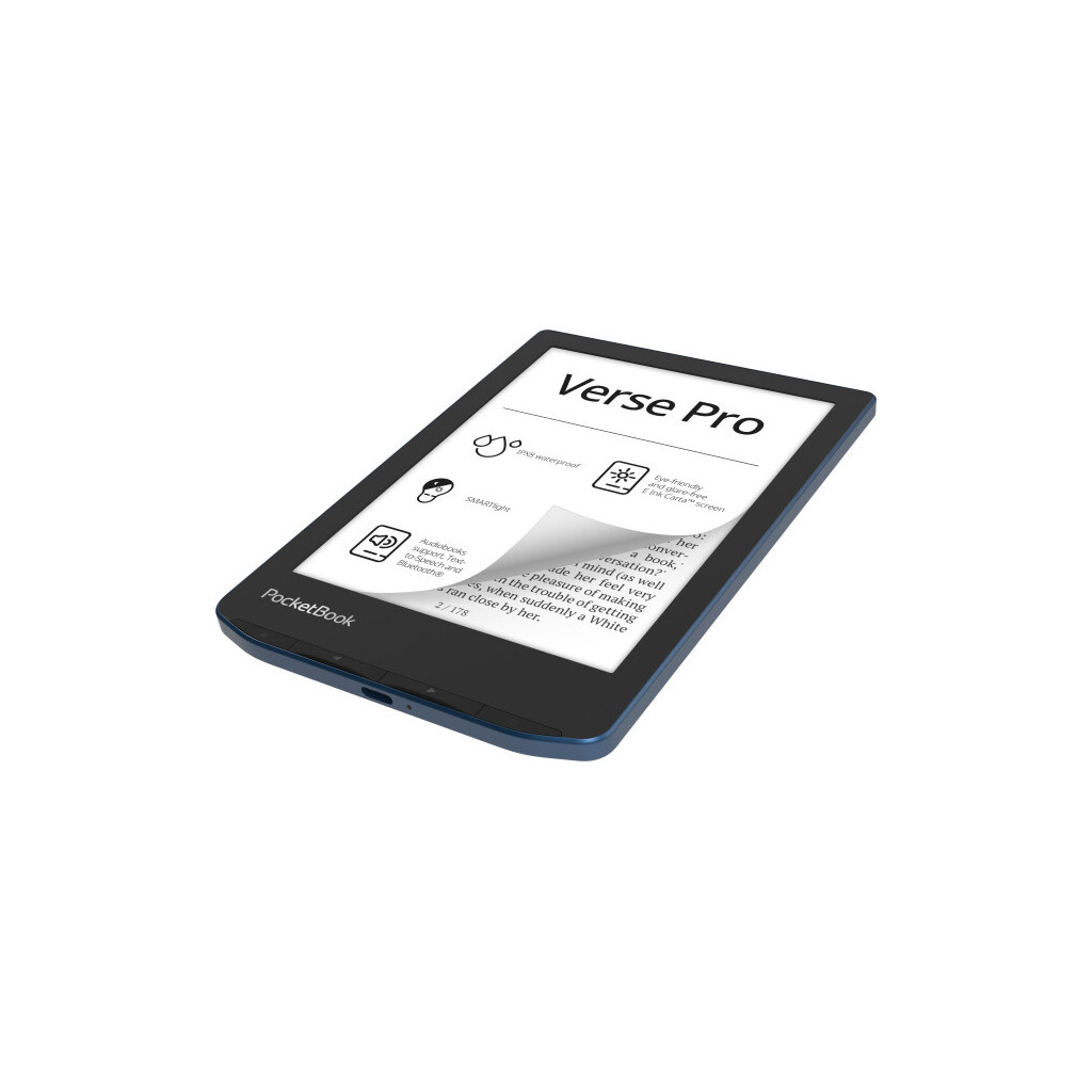 Електронна книга Pocketbook 634 Verse Pro, Azure (PB634-A-CIS) - зображення 6