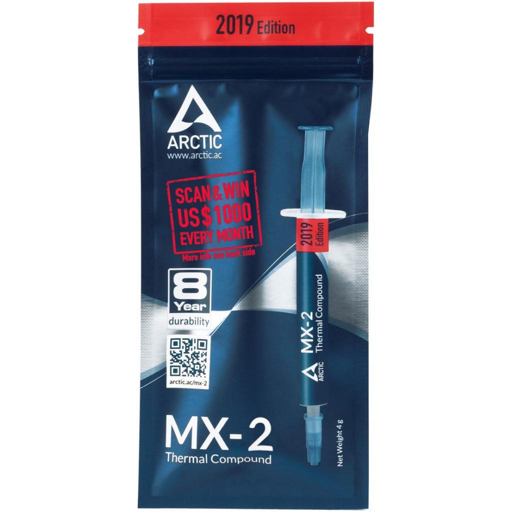 Термопаста Arctic MX-2. 8г 2019 Edition (ACTCP00004B) - зображення 2