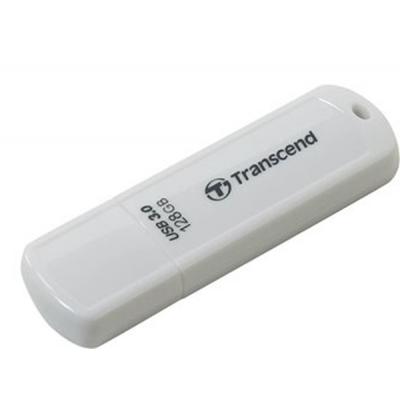 USB флеш накопичувач Transcend 128GB JetFlash 730 White USB 3.0 (TS128GJF730) - зображення 2