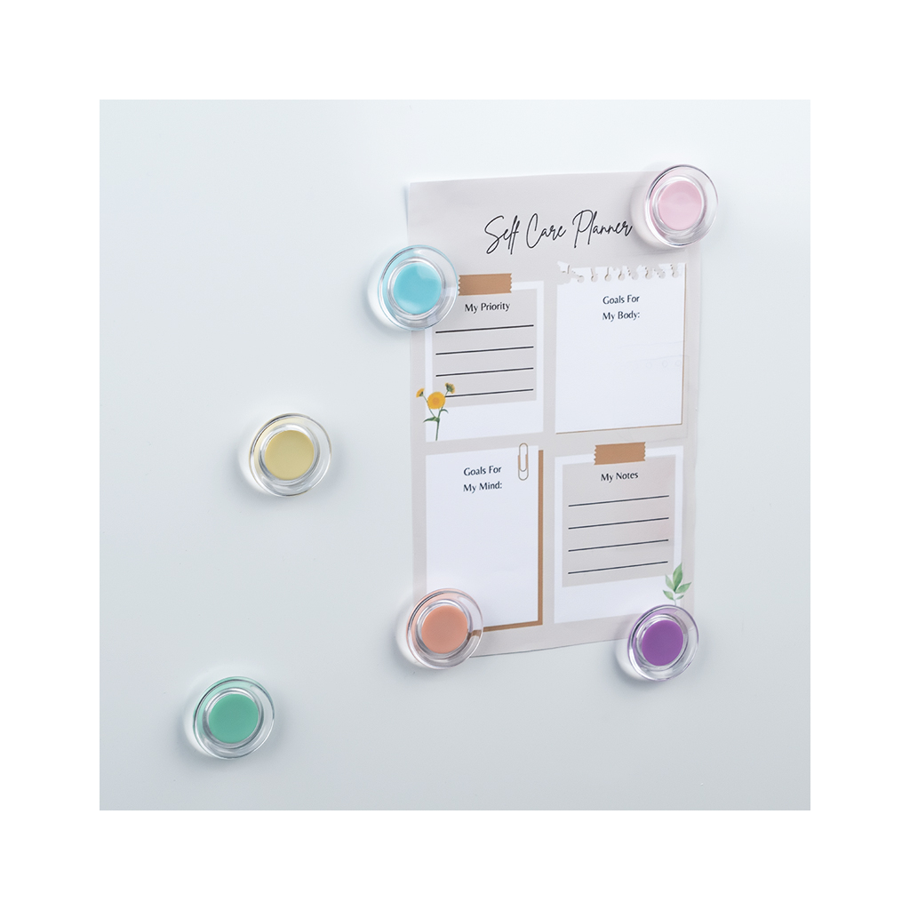 Магніт Axent 30 мм, 6 шт, Pastelini (9829-А) - зображення 4