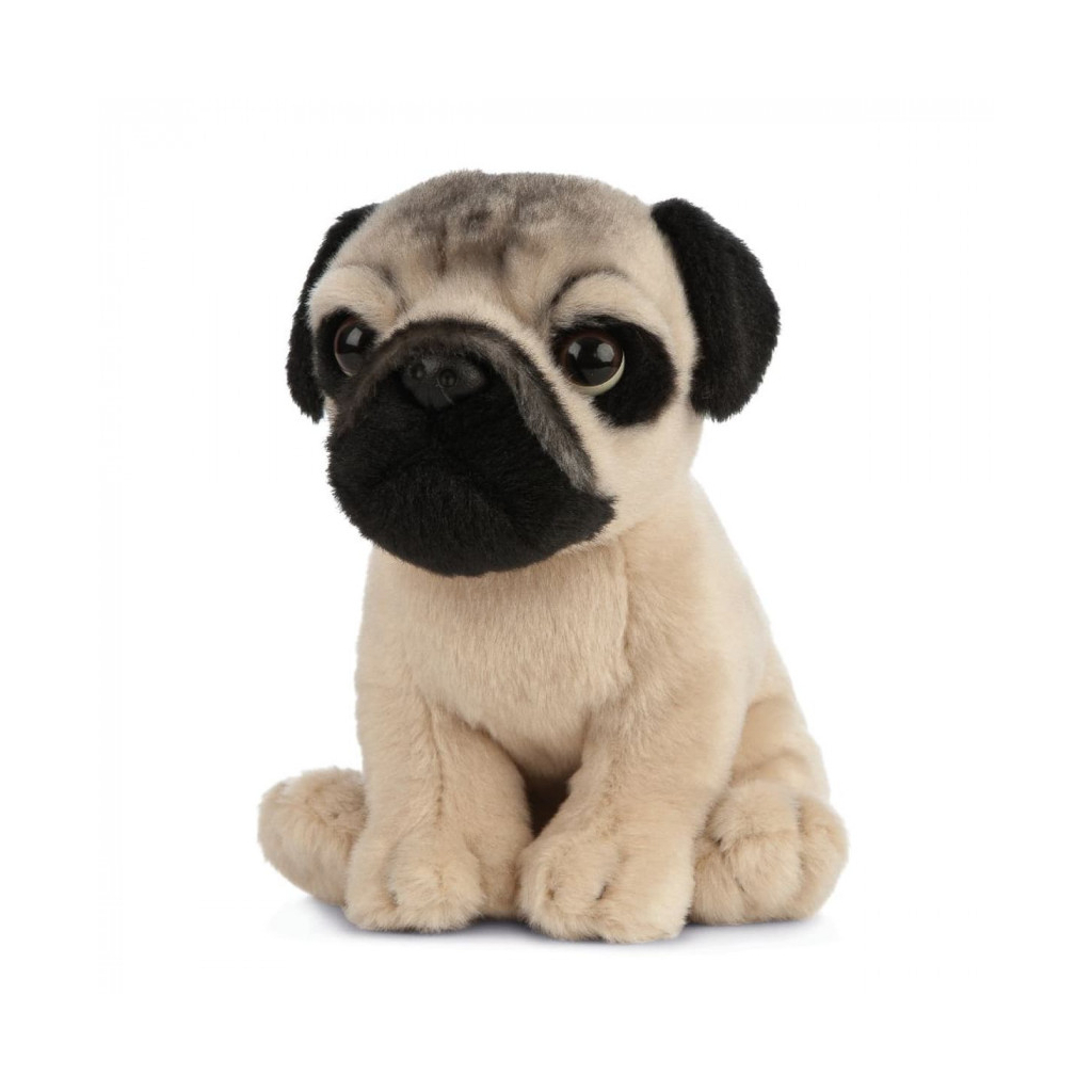 М'яка іграшка Keycraft Цуценя Мопса 16 см (6337413) - зображення 3