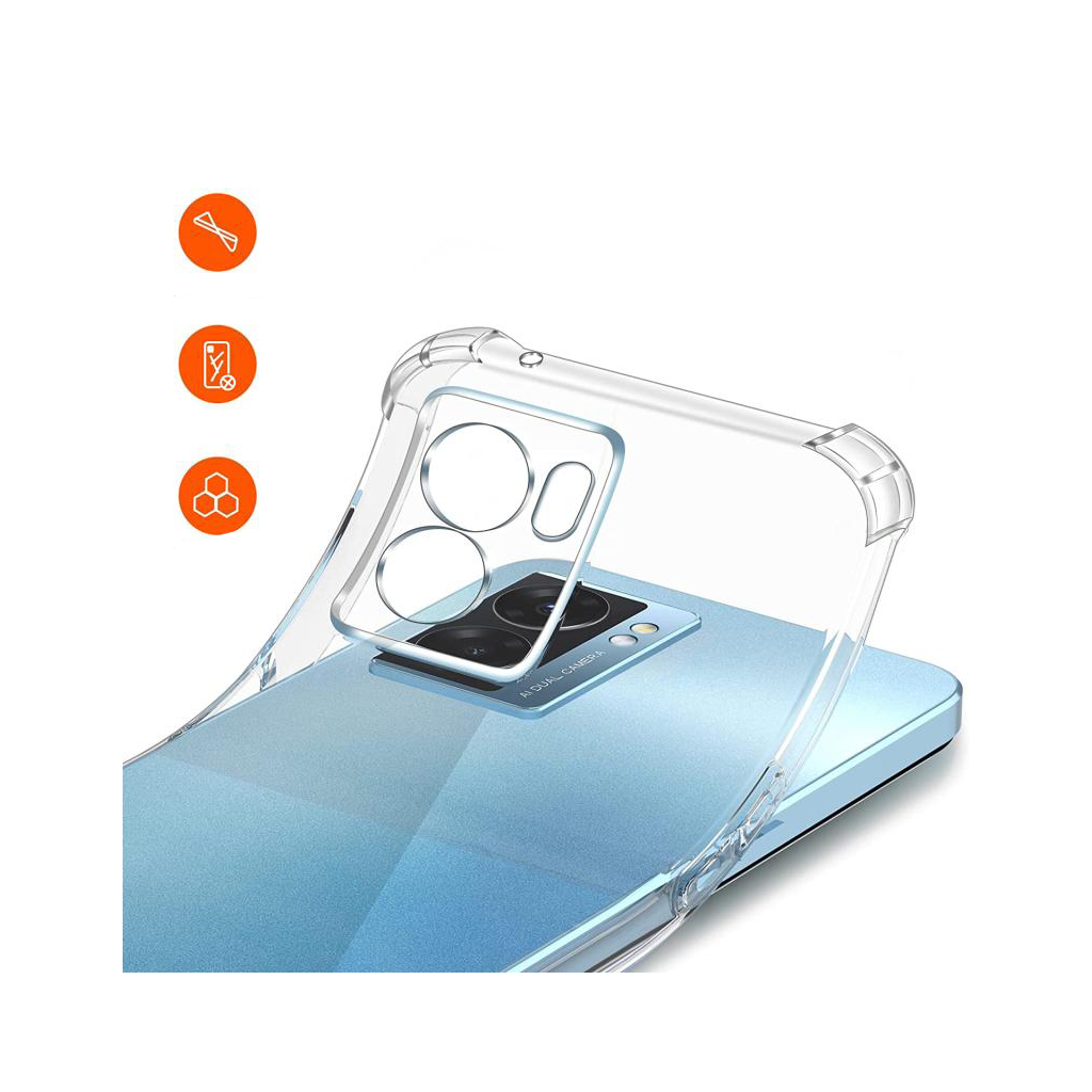 Чохол до мобільного телефона BeCover Anti-Shock Oppo A57s Clear (708893) - зображення 2