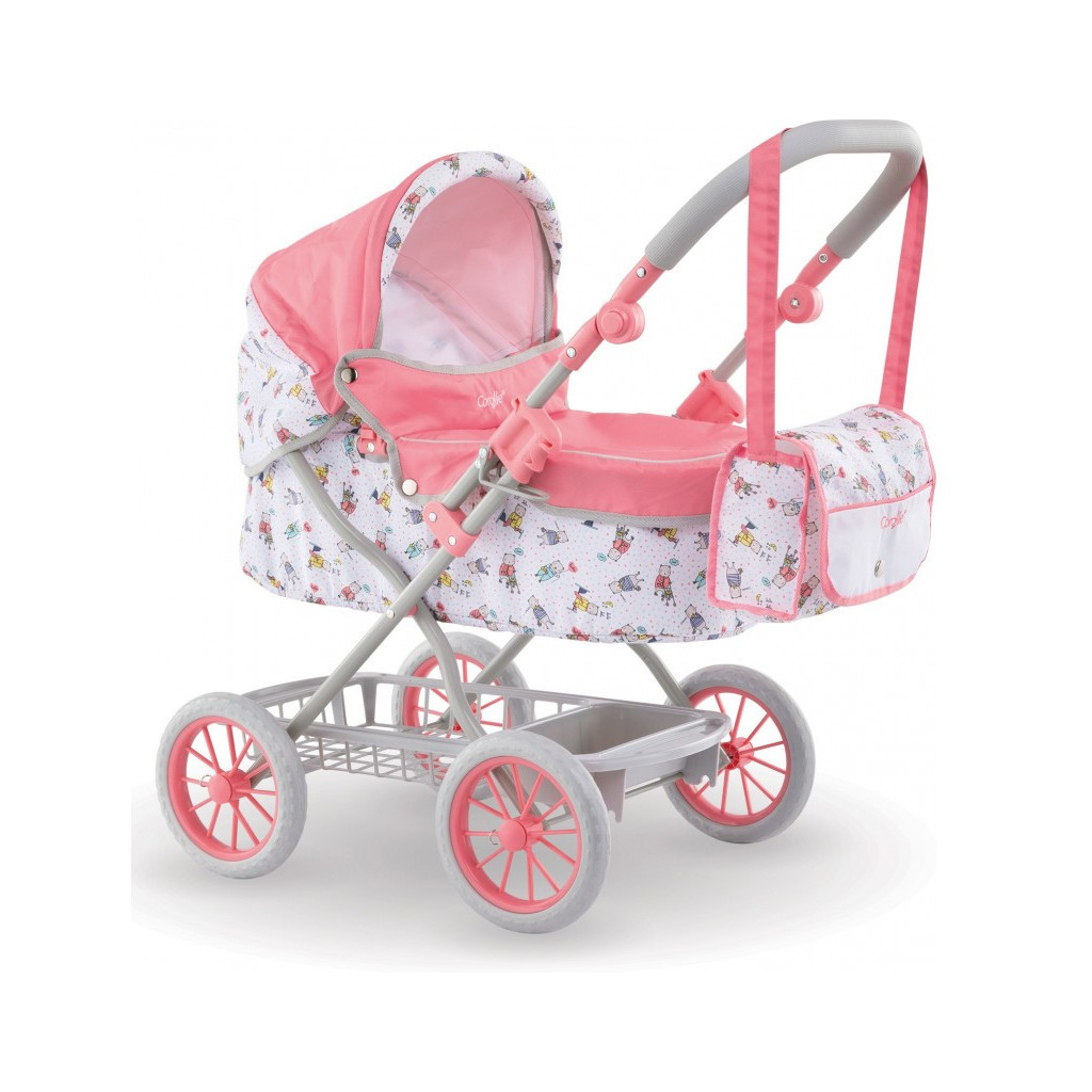 Коляска для ляльок Corolle складна з корзиною та сумкою для аксесуарів (9000140460) - зображення 1