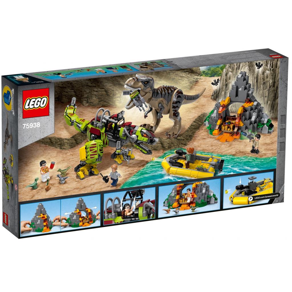 Конструктор LEGO Jurassic World Бій тиранозавра та робота (75938) - зображення 10