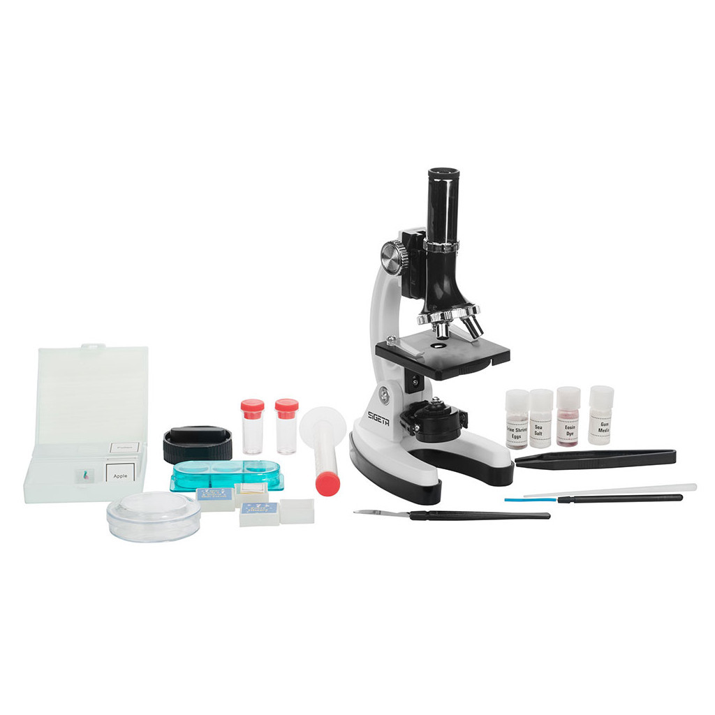 Мікроскоп Sigeta Poseidon 100x, 400x, 900x (65902) - зображення 3