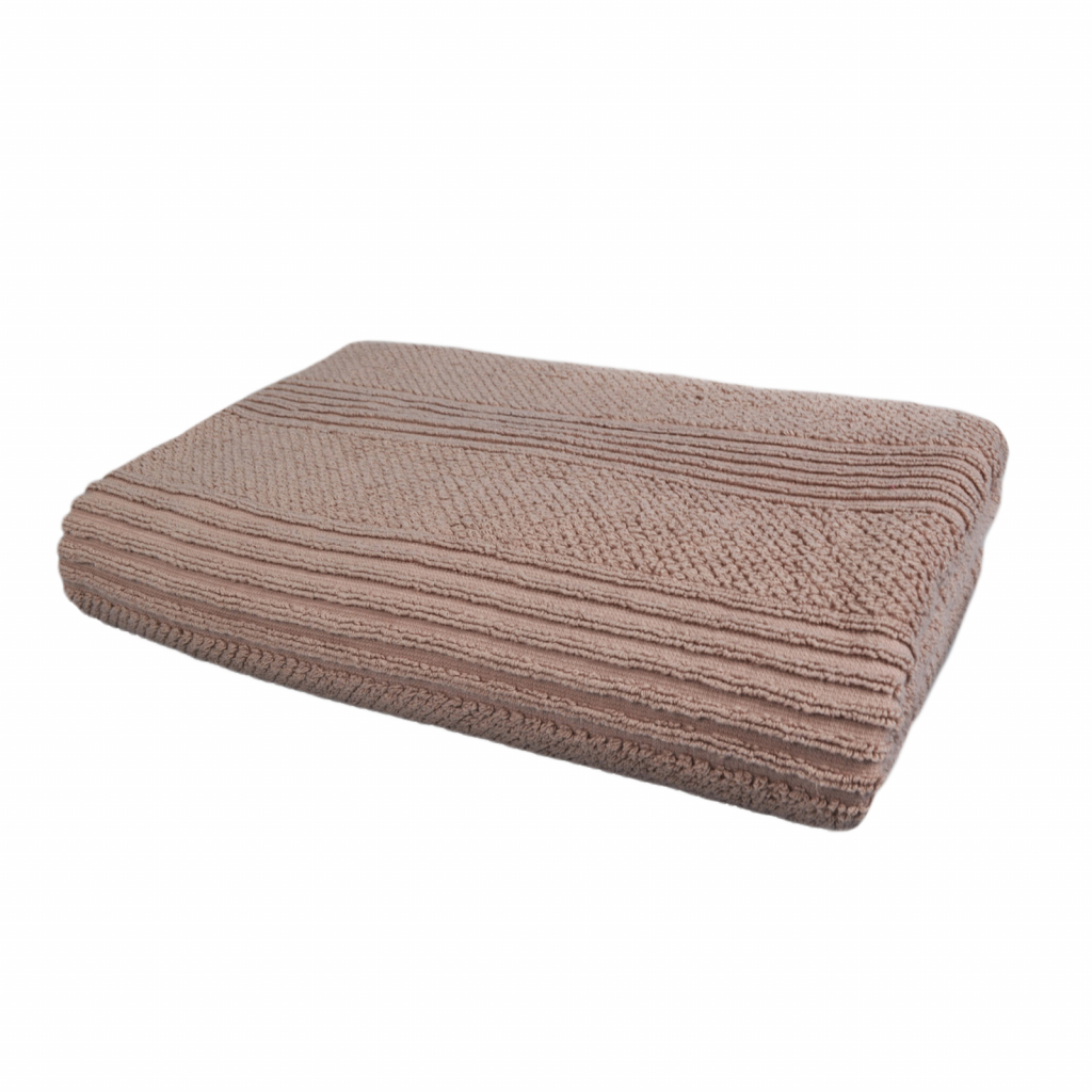 Рушник Home Line махровий Verona бежевий 70х130 см (139505) - зображення 1