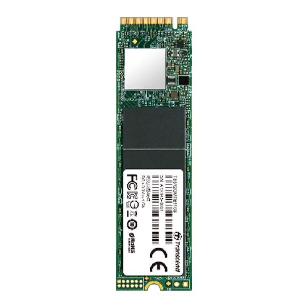 Накопичувач SSD M.2 2280 128GB Transcend (TS128GMTE110S) - зображення 1