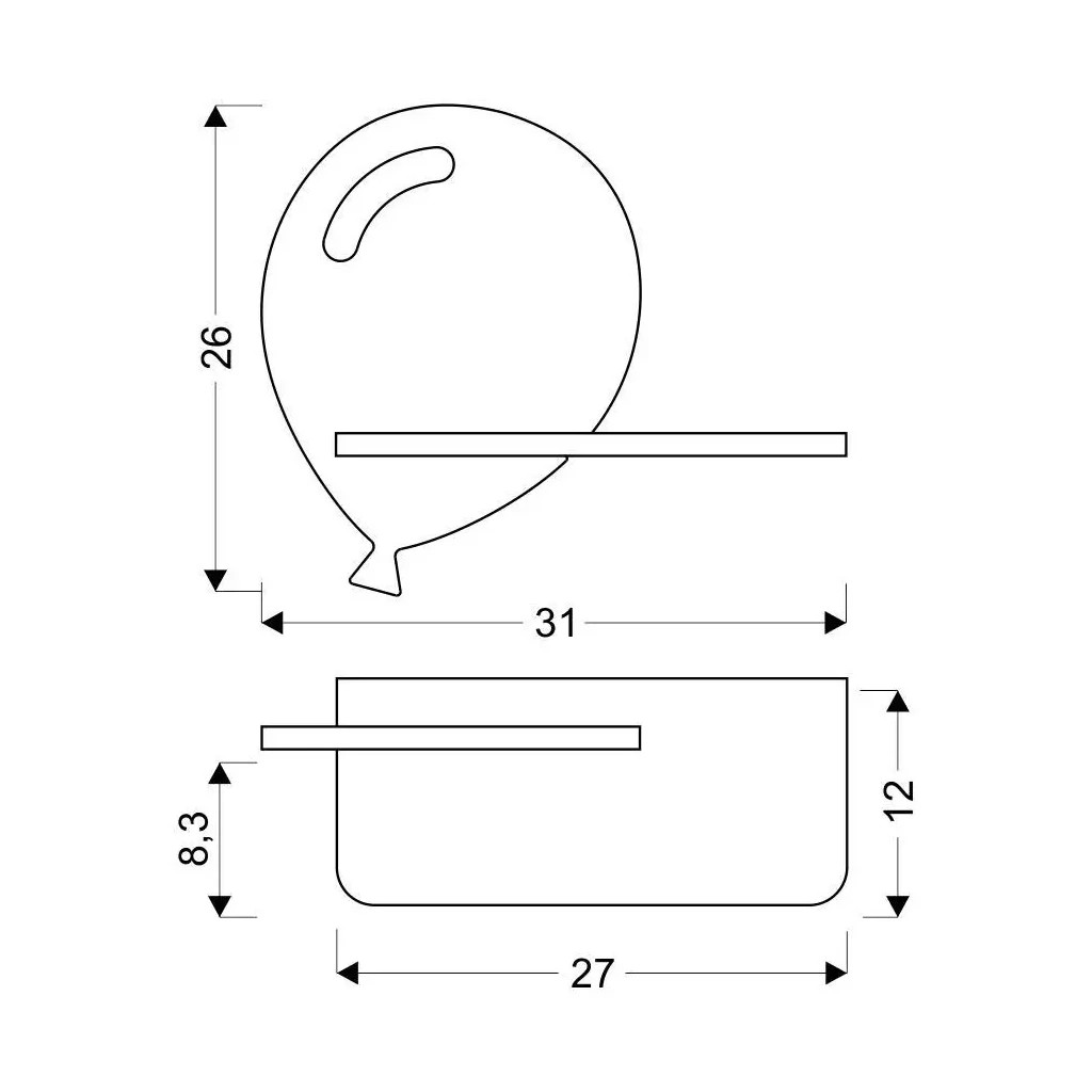 Світильник Candellux BALOON (21-85115) - зображення 2