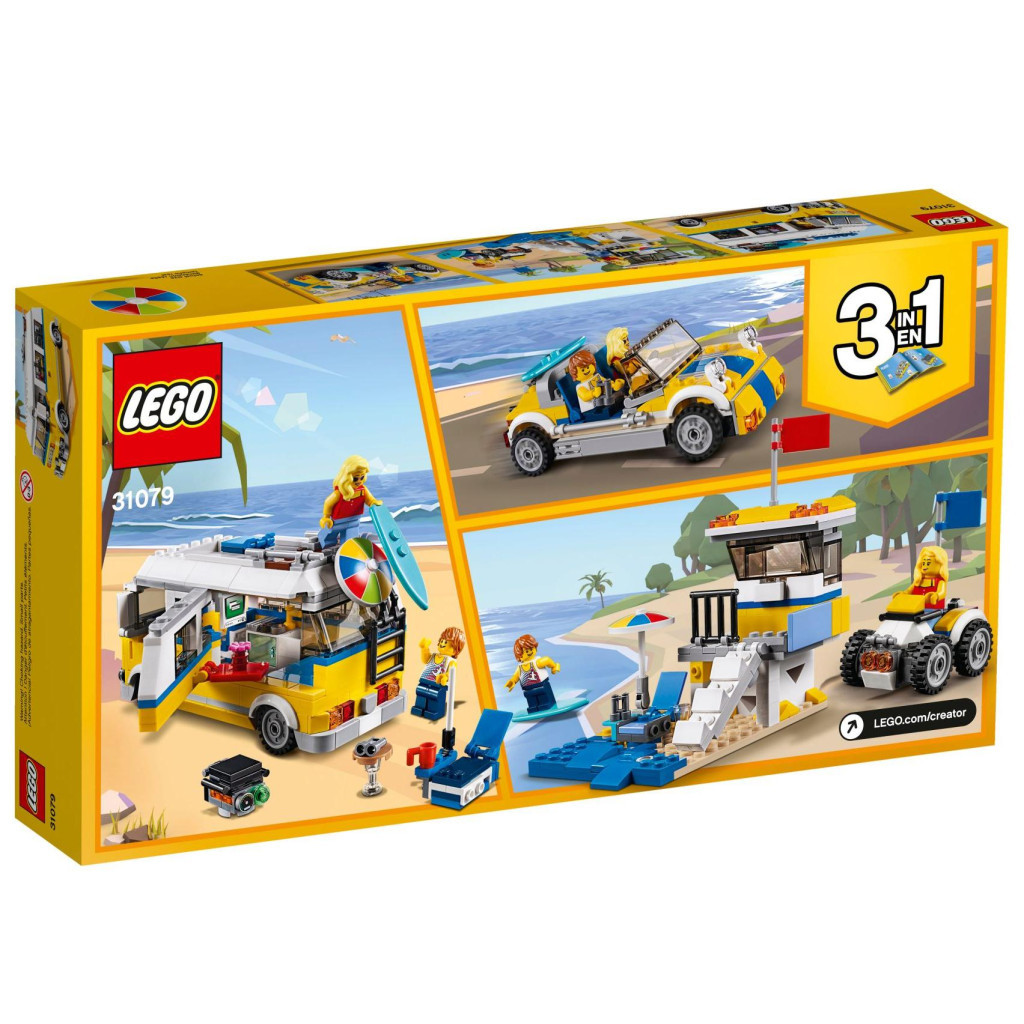 Конструктор LEGO Creator Сонячний фургон серфінгіста (31079) - зображення 12