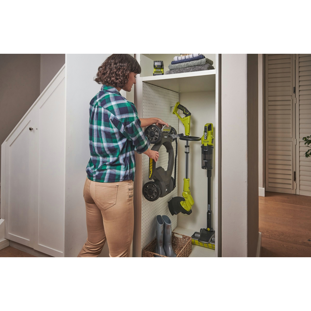 Тример садовий Ryobi RY18LMC30A-0 ONE+ 18В, 30см, висота 38-75мм, EasyEdge телескоп.штанга, 6.4кг (без АКБ та ЗП) (5133005917) - зображення 9