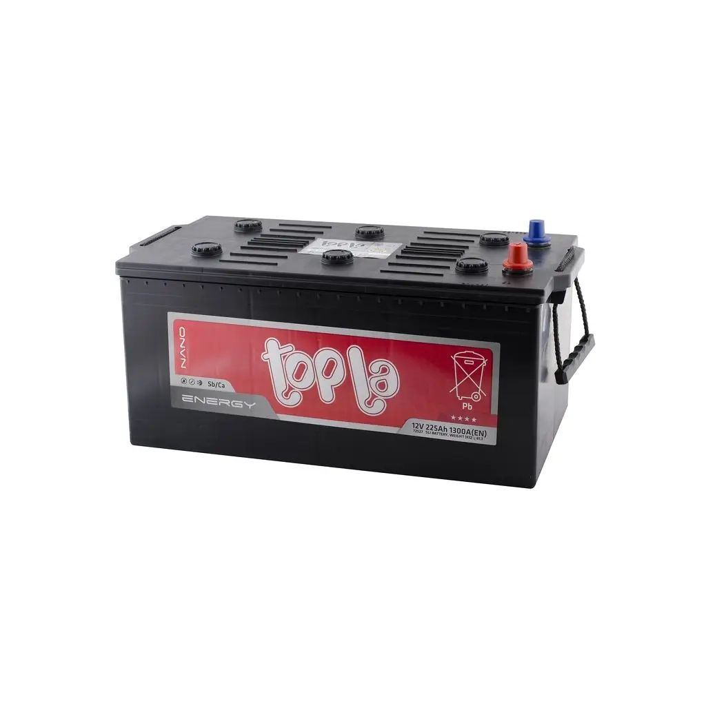 Акумулятор автомобільний Topla 225 Ah/12V Energy Truck (957 912) - зображення 2