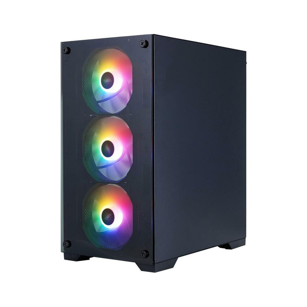 Корпус 1stPlayer X2-M-BK-4F7 - зображення 2