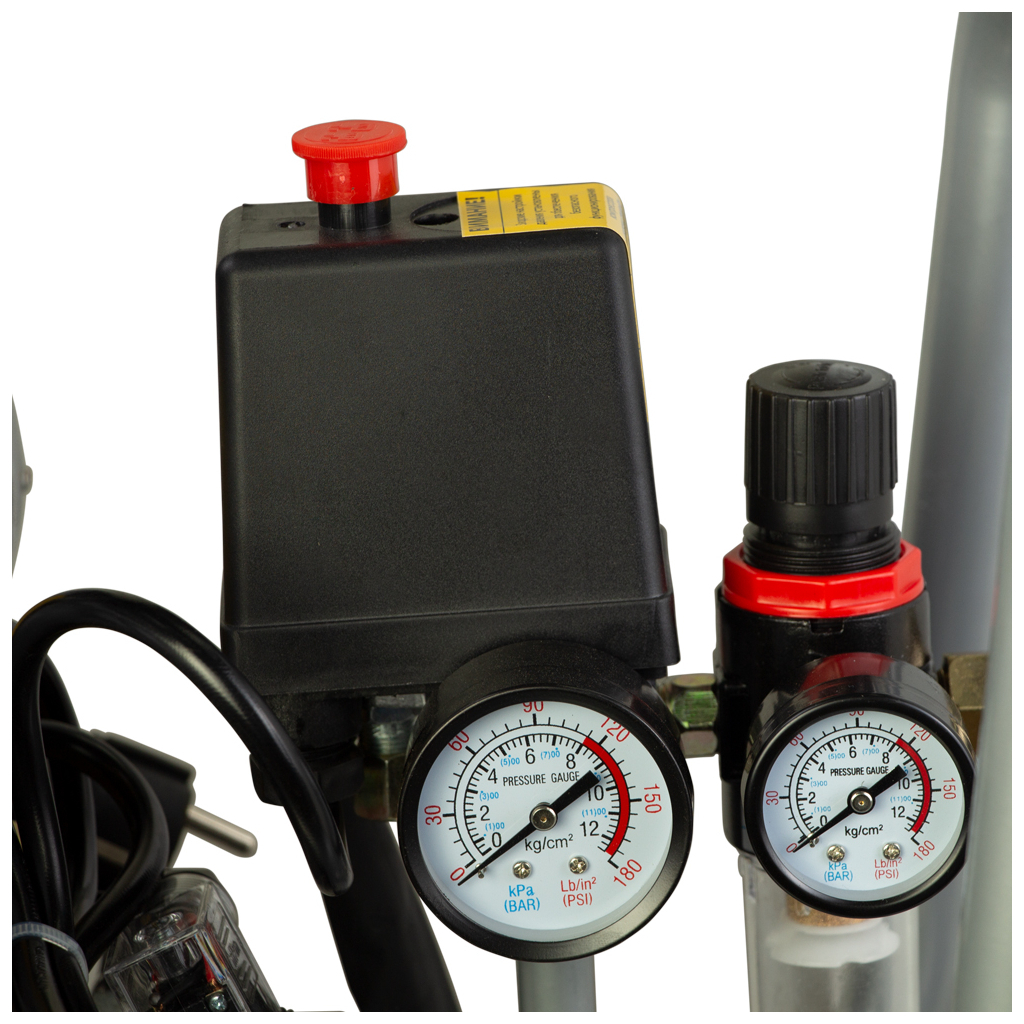 Компресор Sigma чотирициліндровий безолійний 2.2кВт 1400об/хв 320л/хв 8бар 50л (7042551) - зображення 5