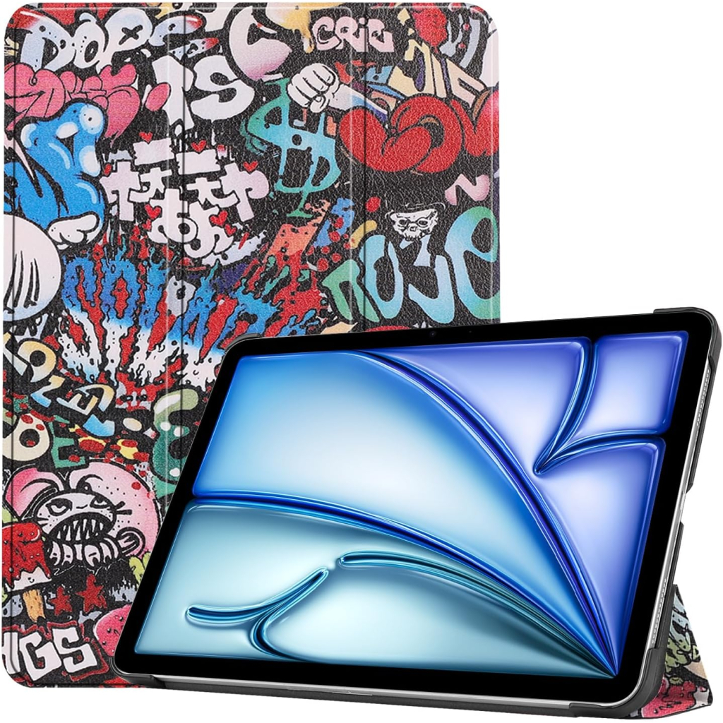 Чохол до планшета BeCover Smart Case Apple iPad Air 11" M2/M3 (2024/2025) Graffiti (711605) - зображення 2