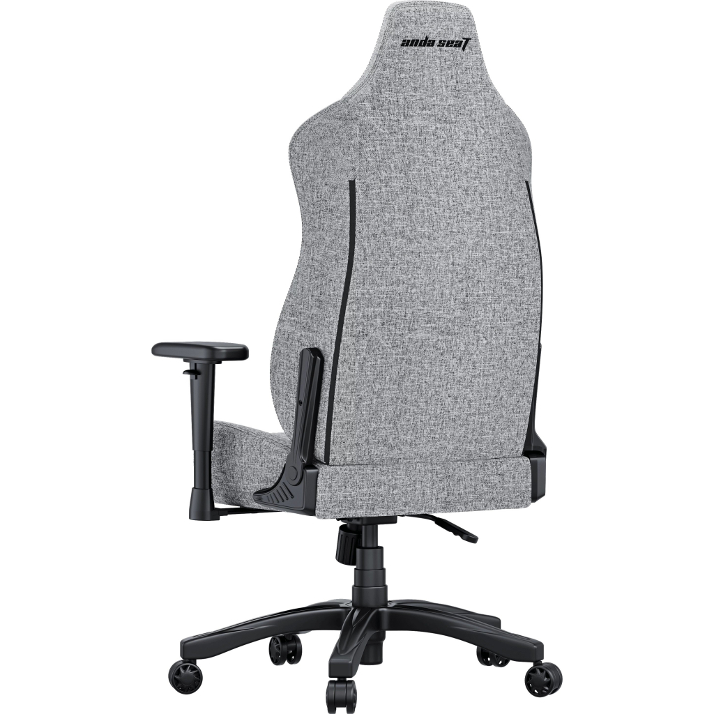 Крісло ігрове Anda Seat Fabric Novis Size L Gray (AD23-L-01-G-F) - зображення 6