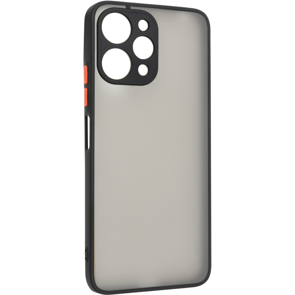 Чохол до мобільного телефона Armorstandart Frosted Matte Xiaomi Redmi 12 4G Black (ARM68550) - зображення 1