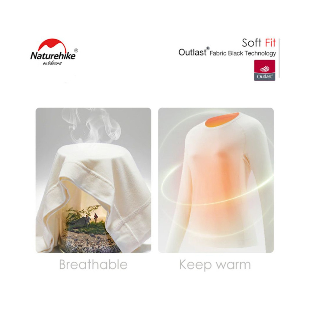 Термокофта Naturehike NH22NY009 чорний XL (6927595705353) - зображення 4