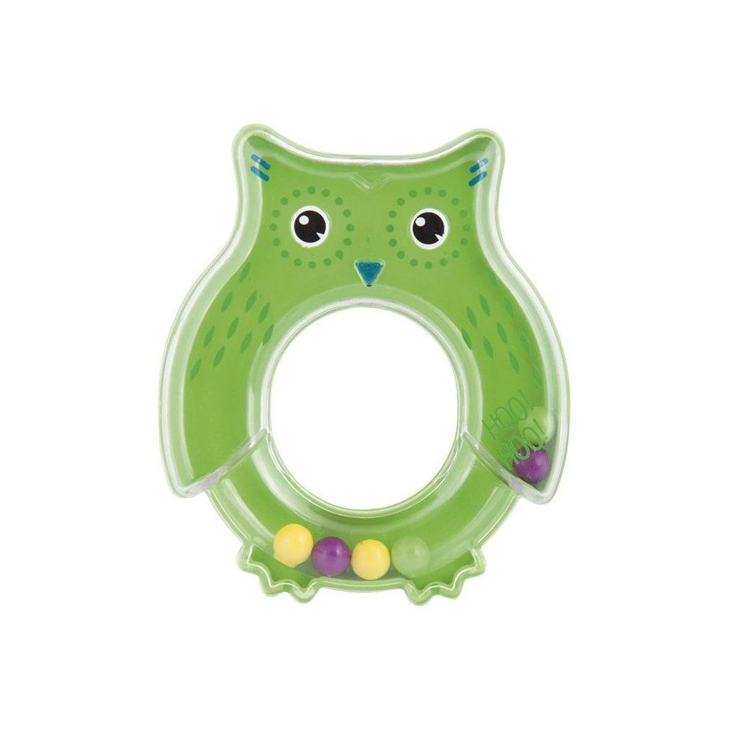 Брязкальце Canpol Сова салатовий (2/187_gre) - зображення 1