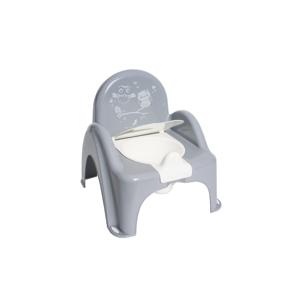 Горщик Tega Baby OWLS стілець, антиковзкий grey (SO-010-106) - зображення 1