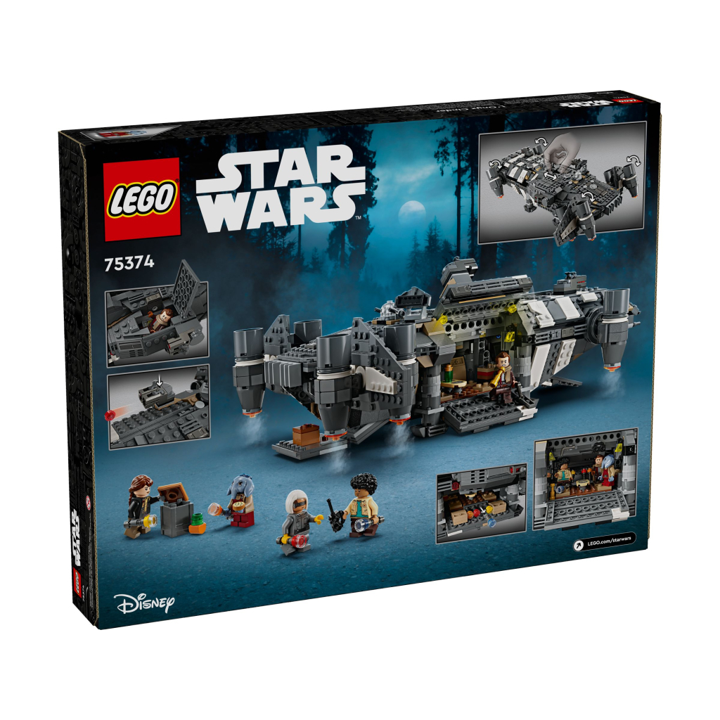 Конструктор LEGO Star Wars The Onyx Cinder Оніксовий попіл 1325 деталей (75374) - зображення 9